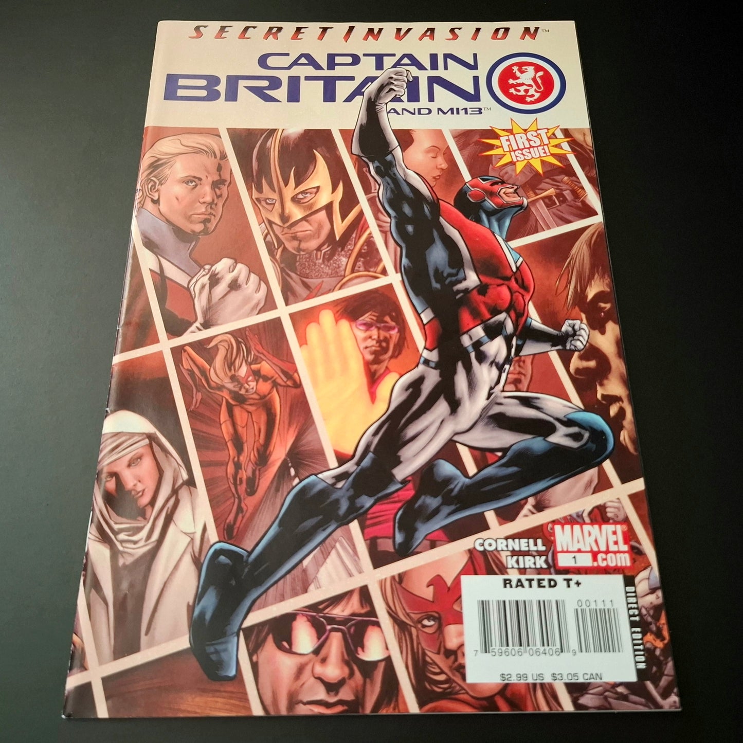 Captain Britain and MI13 #1, 1st app.