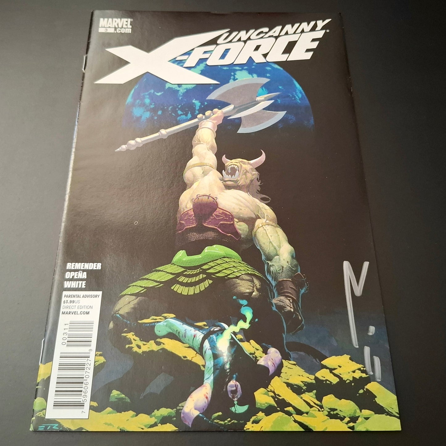 Uncanny X-Force #3 + Signature de Esad Ribic