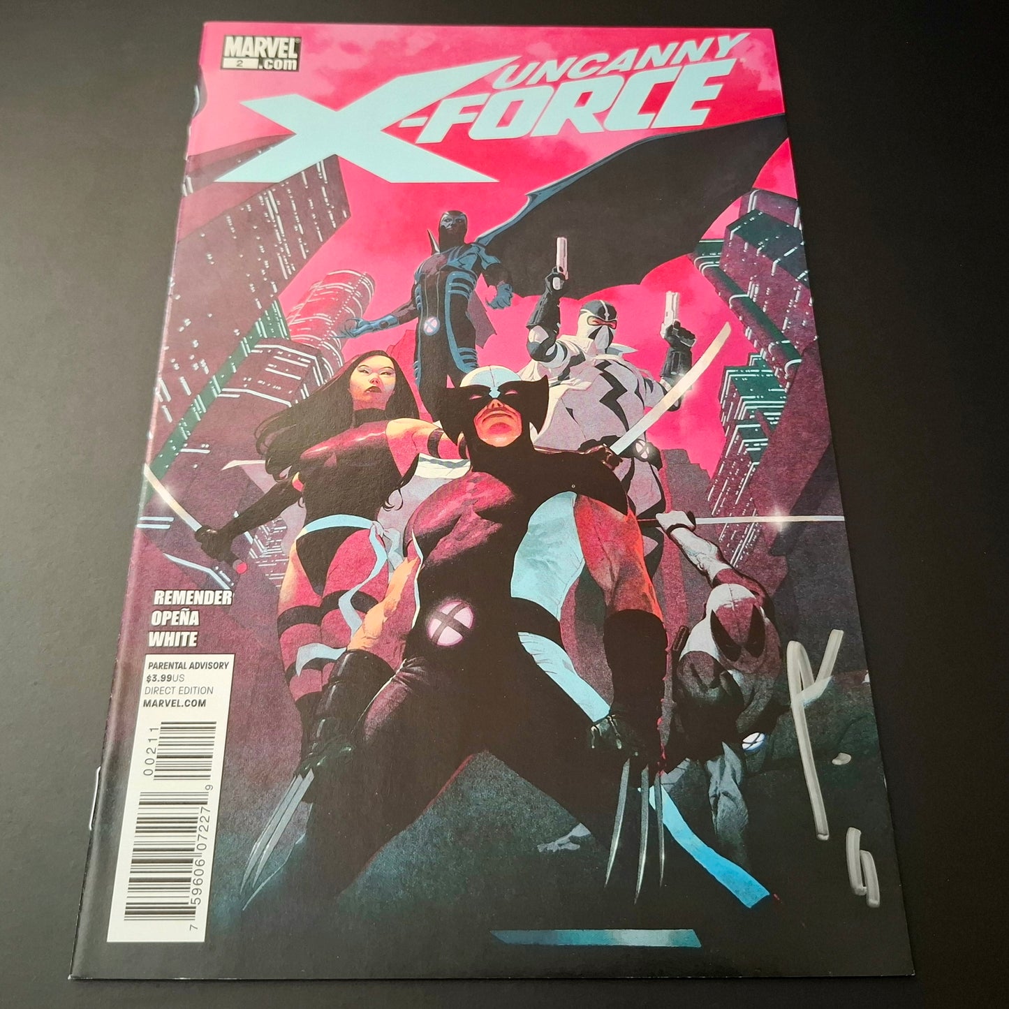 Uncanny X-Force #2 + Signature de Esad Ribic