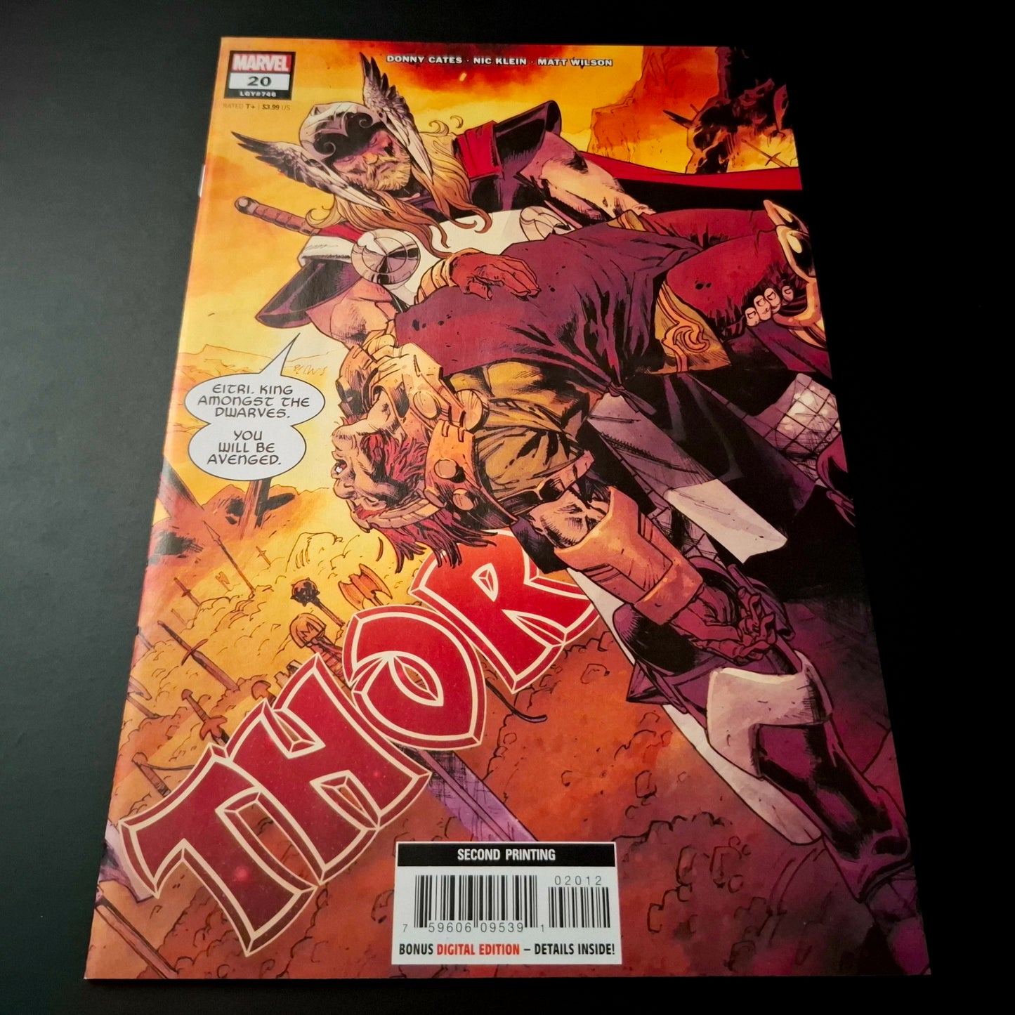 Thor #20 second printing