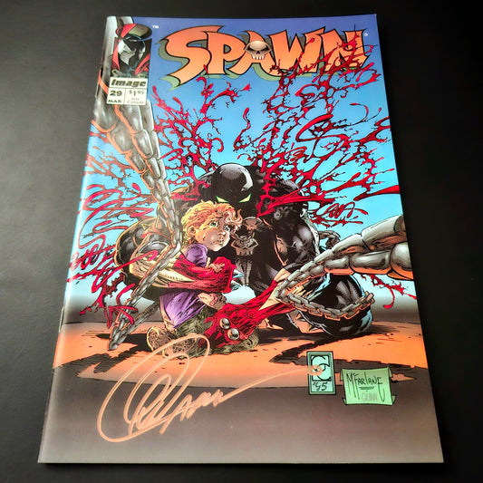 Spawn #29 + Signature de Greg Capullo (COA)