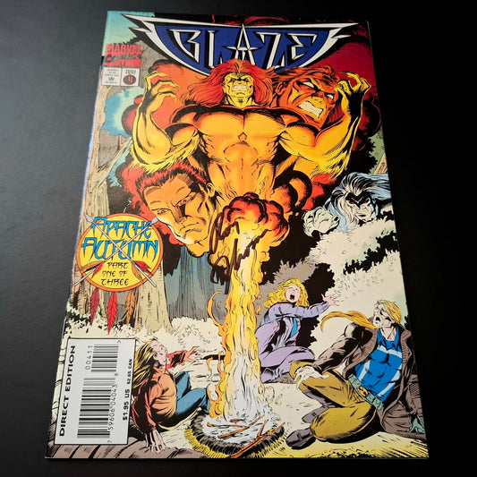 Blaze #4 + Signature de Roy Thomas (COA)