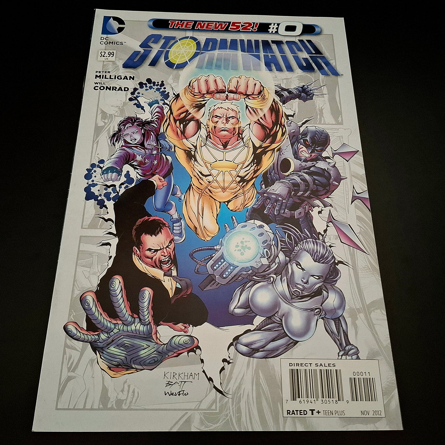 Stormwatch #0 (the new 52!)