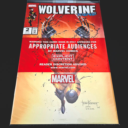 Wolverine Revenge #2 (Red Band) variant cover exclusive