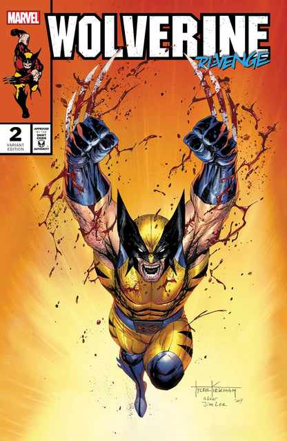 Wolverine Revenge #2 (Red Band) variant cover exclusive