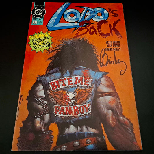 Lobo's Back #1 + Signature de Simon Bisley (COA)