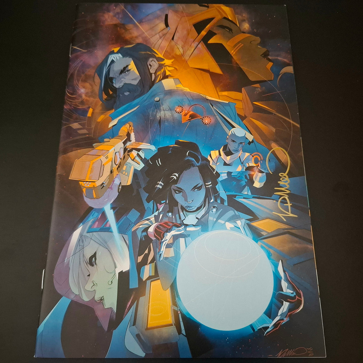 We Only Find Them When They're Dead #1 variant virgin cover + Signature de Simone DiMeo (COA)