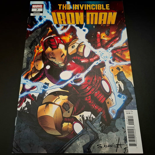 Invincible Iron Man #7 variant cover