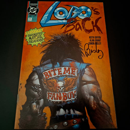 Lobo's Back #1 + Signature de Simon Bisley (COA)
