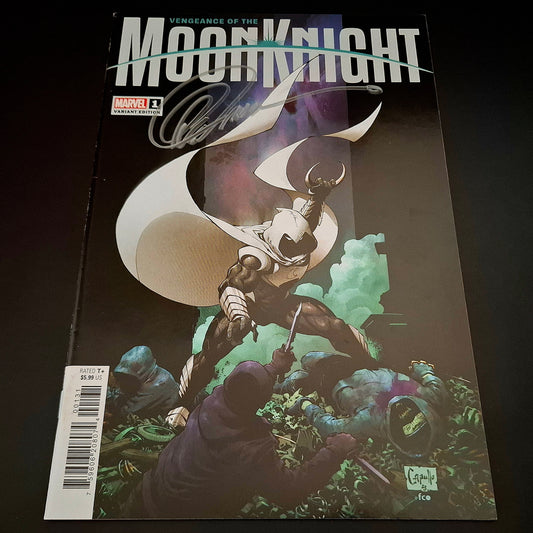 Vengeance Of the Moon Knight #1 variant cover + Signature de Greg Capullo (COA)