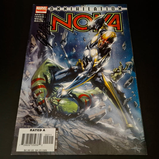 Annihilation : Nova #2 + Signature de Gabriele Dell'Otto (COA)