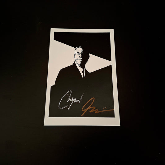 NewBurn, Mini-print d’artiste + Signature de Chip Zdarsky et Jacob Phillips