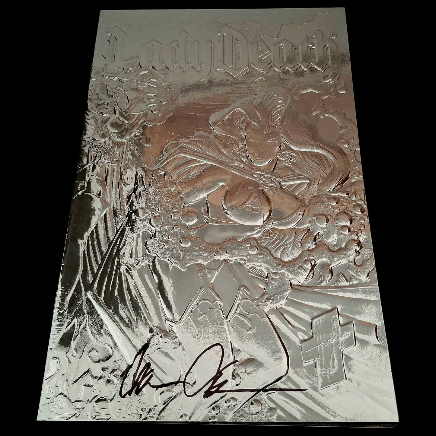 Lady Death : The Crucible #1 + Signature de Brian Pulido (COA)