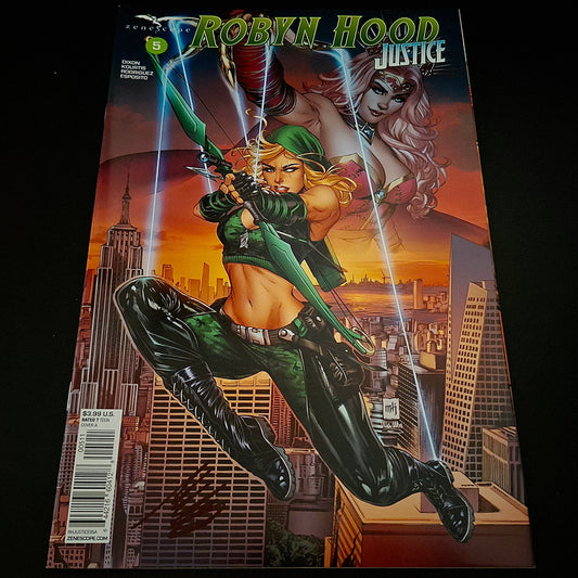 Robyn Hood : Justice #5 +Signature de Mike Krome (COA)