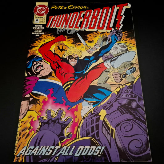 Thunderbolt #6 + Signature de Mike Collins (COA)