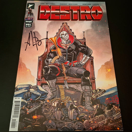 Destro #1 + Signature de Andrei Bressan (COA)