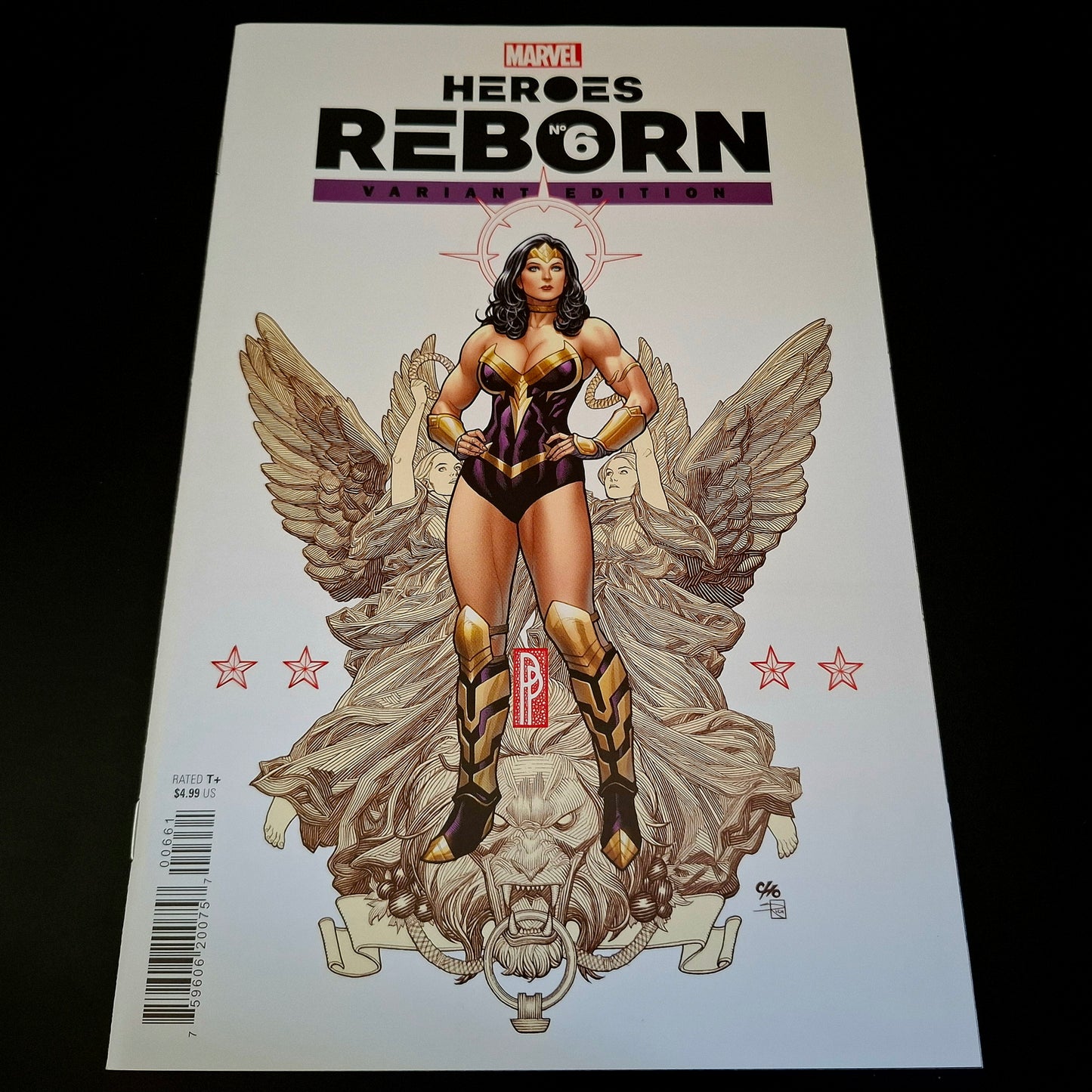 Heroes Reborn #6 variant cover