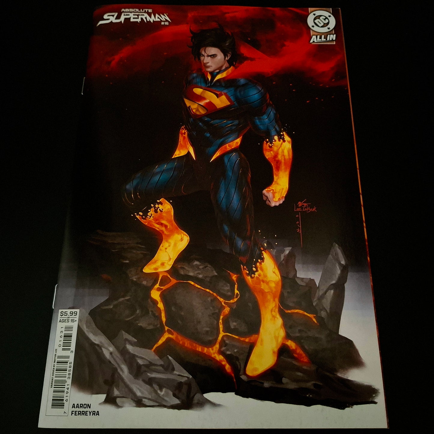Absolute Superman #16 variant cover