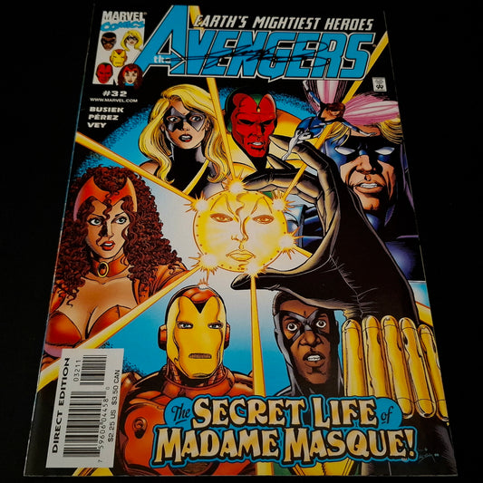 Avengers #32 + Signature de George Perez (COA)