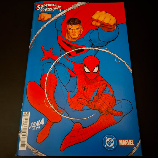 Superman Spider-Man #1 variant cover