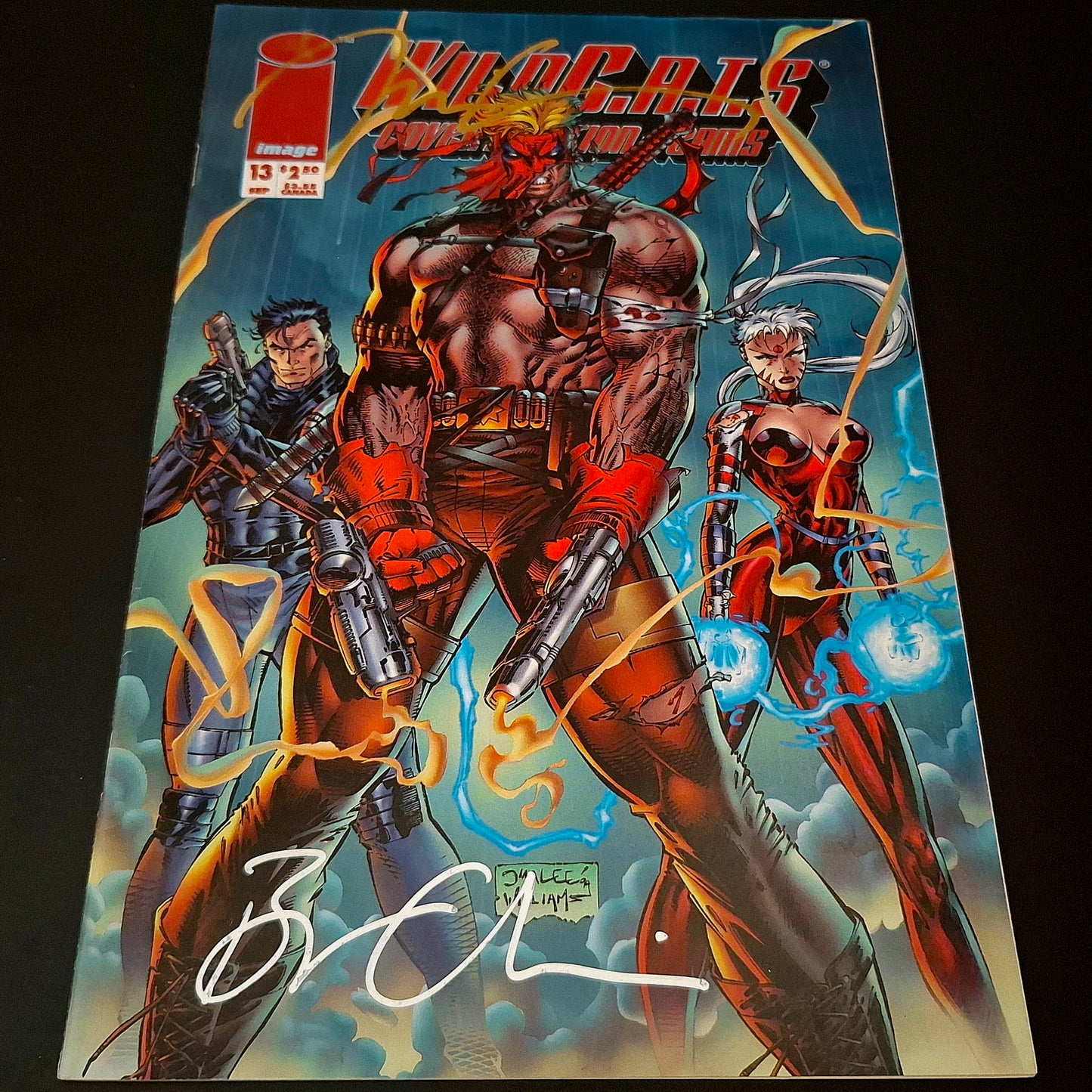 Wildcats #13 + Signature de Brandon Choi et Jim Lee