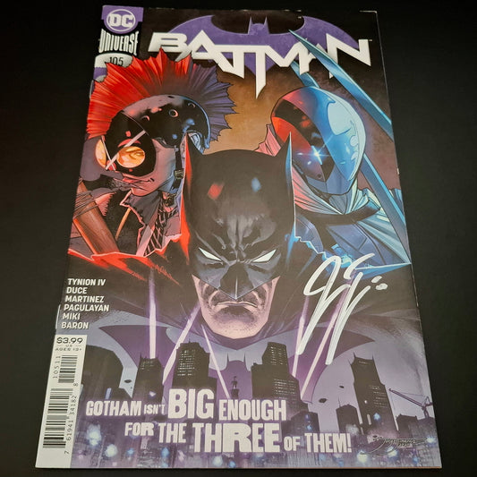 Batman #105 + Signature de James Tynion IV (COA)