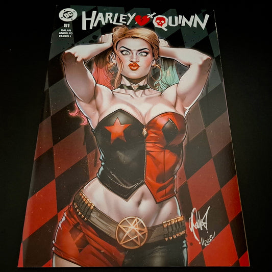 Harley Quinn #51 variant cover exclusive