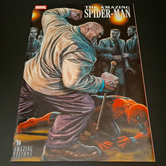 Amazing Spider-Man #16 variant cover + Signature de Lee Bermejo (COA)
