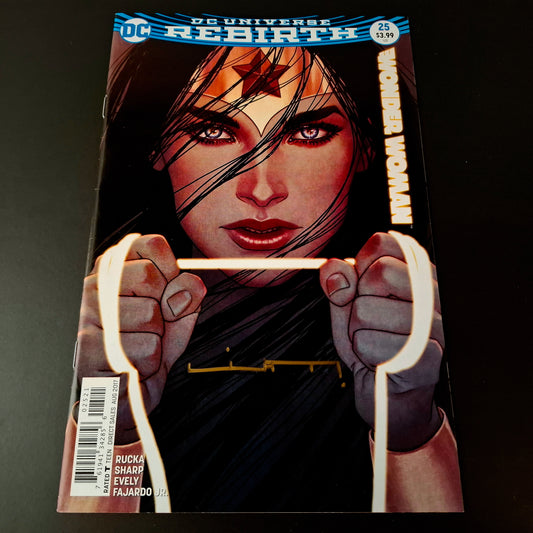 Wonder Woman #25 + Signature de Liam Sharp (COA)
