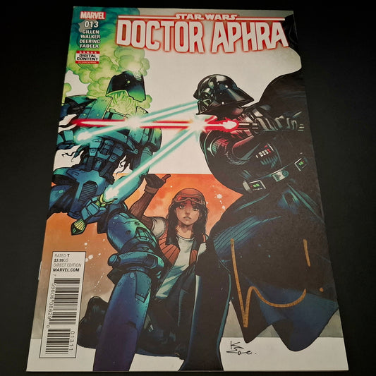 Star Wars : Doctor Aphra #13 + Signature de Kieron Gillen (COA)