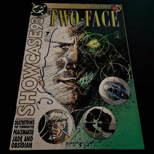 Showcase 93 #7 + Signature de Bill Sienkiewicz (COA)
