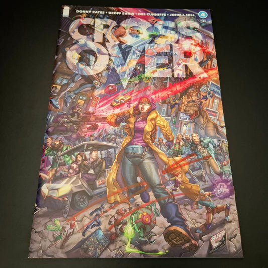 Crossover #4 variant cover exclusive + Signature de Donny Cates (COA)