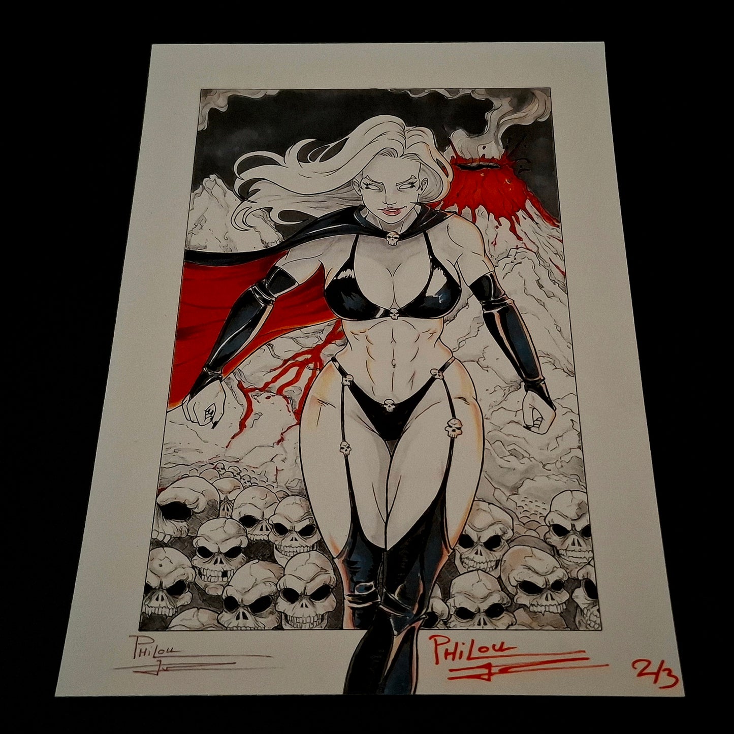 Print Lady Death