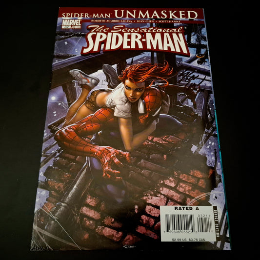 Sensational Spider-Man #32 + Signature de Sean Chen (COA)