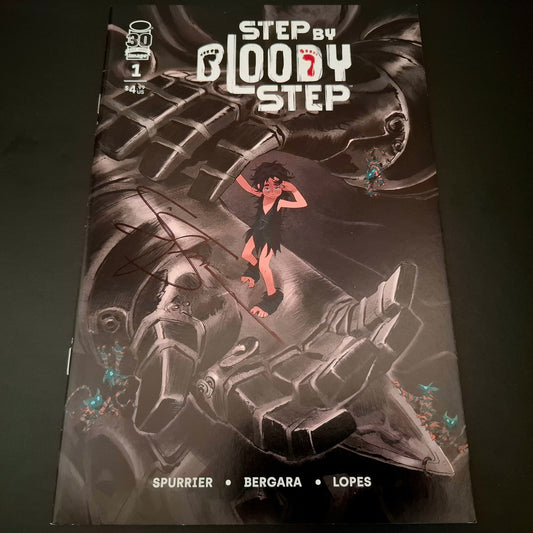 Step by Bloody Step #1 + Signature de Simon Spurrier (COA)
