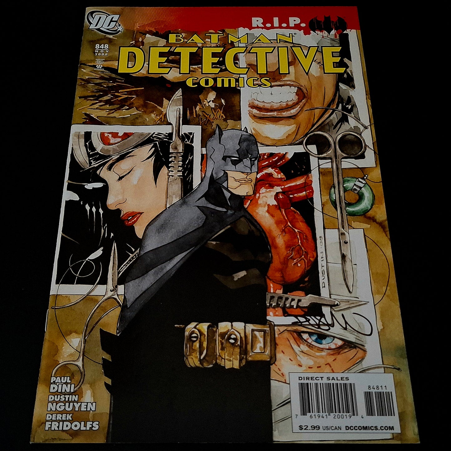 Detective Comics #848 + Signature de Dustin Nguyen (COA)