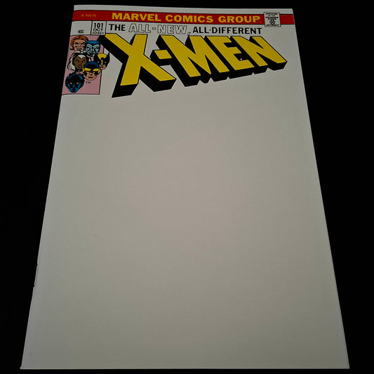 X-men #101 (facsimilé) variant blank cover exclusive