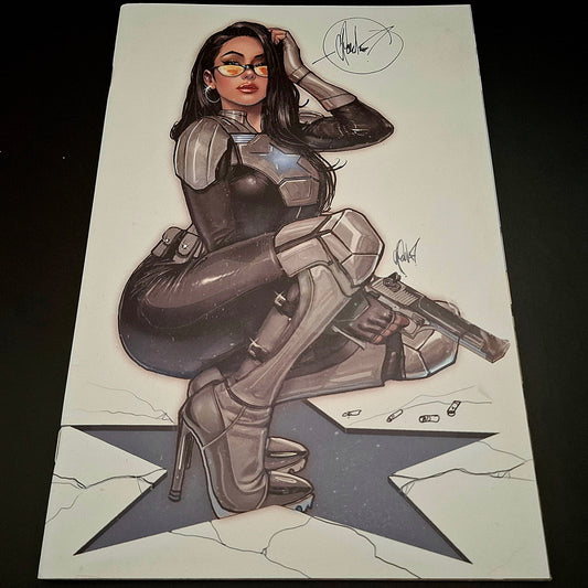 GI JOE #1 variant virgin cover exclusive + Signature de Cedric Poulat (COA)