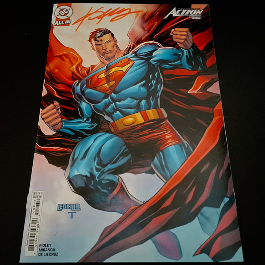Action Comics #1082 variant + Signature de Ken Lashley (COA)
