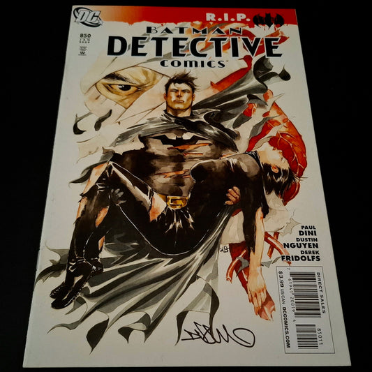 Detective Comics #850, 1st app 🔑 + Signature de Dustin Nguyen (COA)