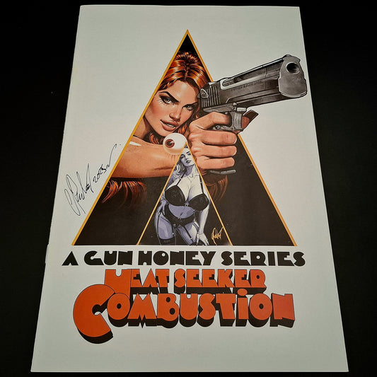 Heat Seeker Combustion #3 variant cover exclusive + Signature de Cedric Poulat (COA)