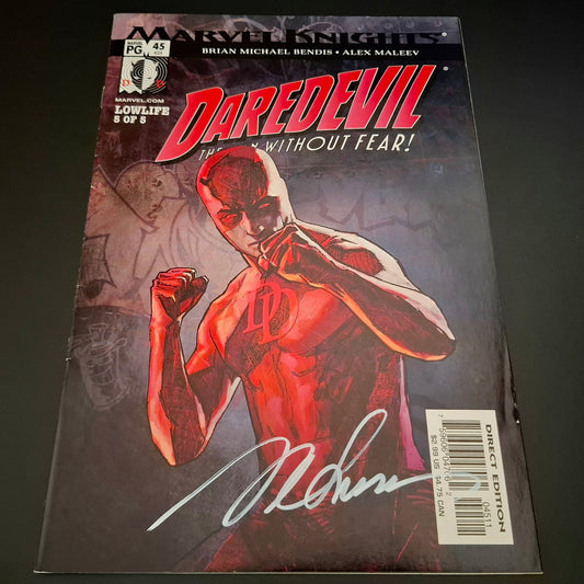 Daredevil #45 + Signature de Alex Maleev (COA)
