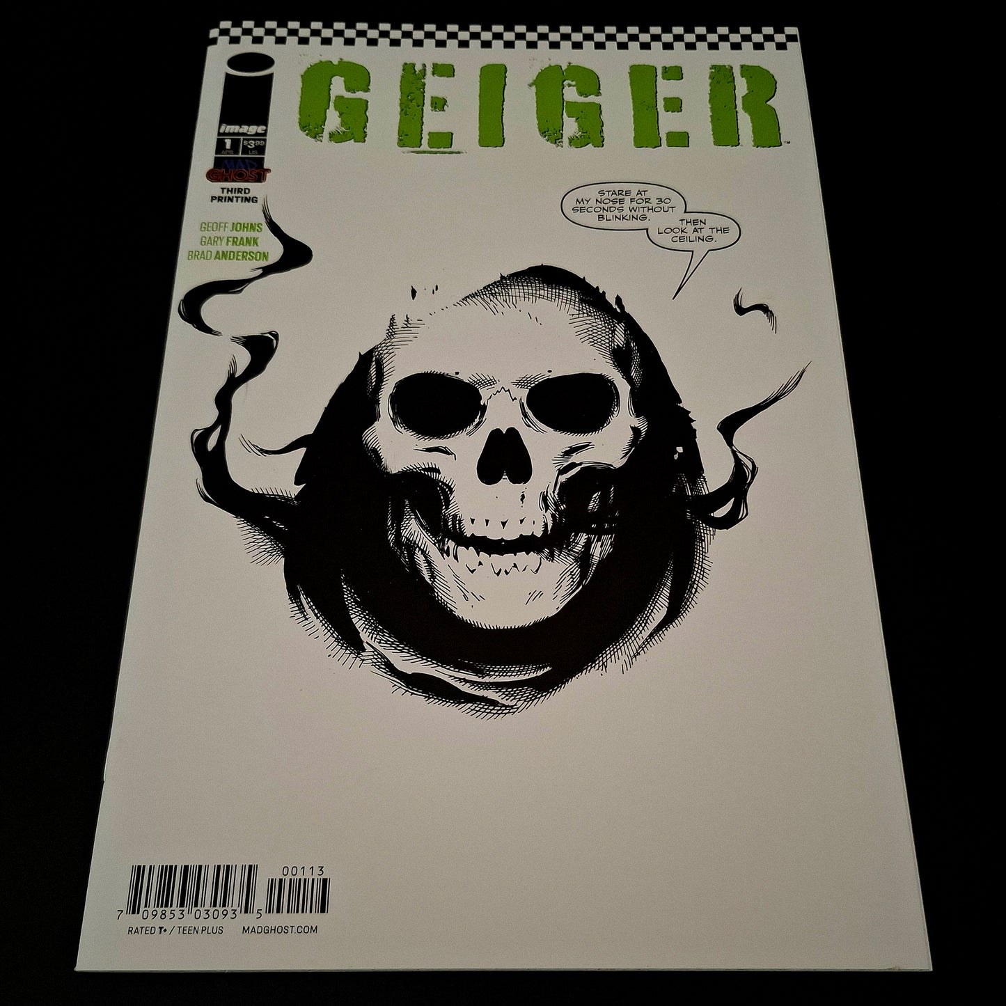 Geiger #1 variant cover 🔑 1st App