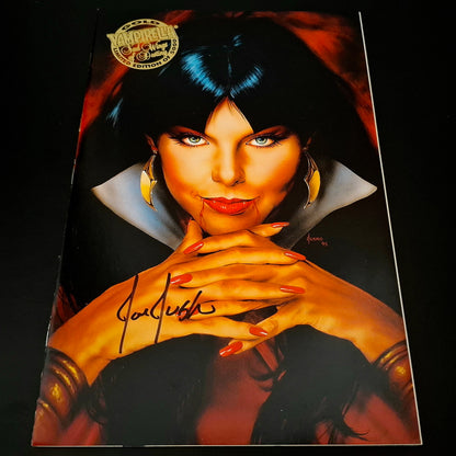 Vampirella : Sad Wings of Destiny variant cover + Signature de Joe Jusko, Scott Hampton, Louis Small Jr et Jimmy Palmiotti.