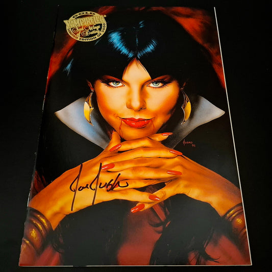 Vampirella : Sad Wings of Destiny variant cover + Signature de Joe Jusko, Scott Hampton, Louis Small Jr et Jimmy Palmiotti.