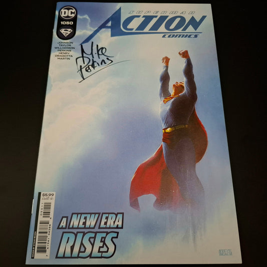 Action Comics #1050 + Signature de Mike Perkins (COA)