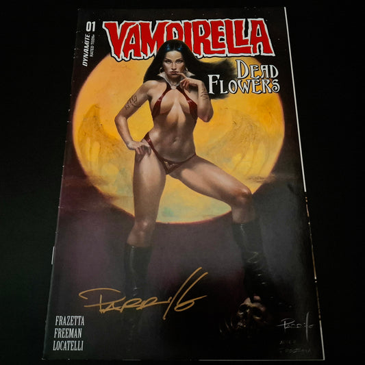Vampirella : Dead Flowers #1 + Signature de Lucio Parrillo
