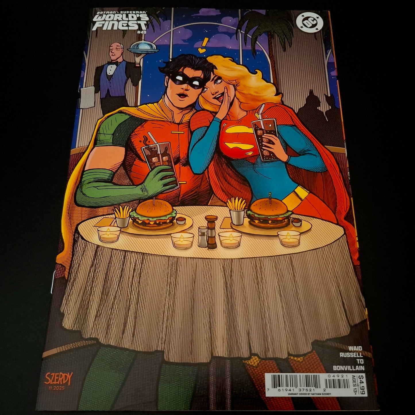 Batman Superman : World’s Finest #49 variant cover