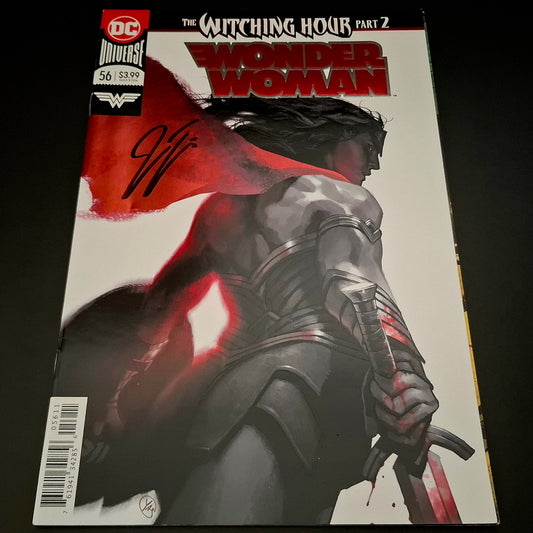 Wonder Woman #56 FOIL cover + Signature de James Tynion IV (COA)