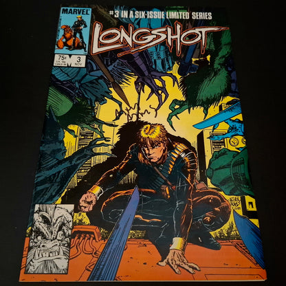 Longshot mini-série complète  + Signatures de Arthur Adams (COA), 1st app 🔑